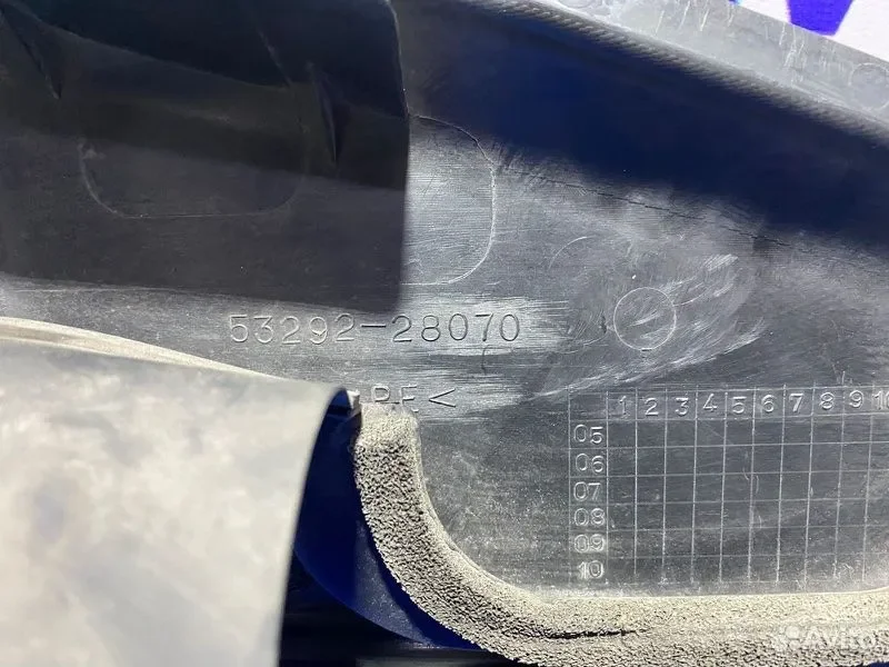 Защита замка капота Toyota Estima GSR50 2GR - миниатюра 9