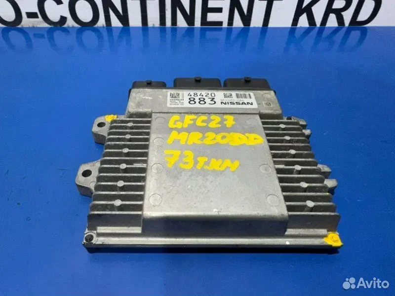 Блок управления EFI Nissan Serena GFC27 MR20DD - миниатюра 2