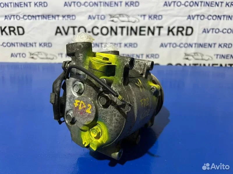 Компрессор кондиционера Honda Civic FD2 K20Z - миниатюра 4