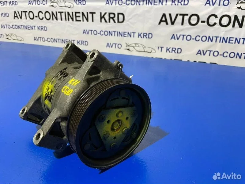 Компрессор кондиционера Nissan March K11 CG10 - миниатюра 4