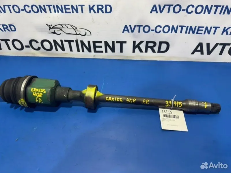 Привод передний правый Toyota Mark X GRX125 4GR - миниатюра 3