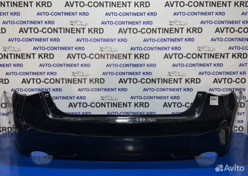 Бампер задний Toyota Mark X GRX130 4GR - миниатюра 2
