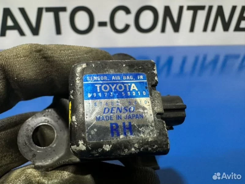 Датчик airbag Toyota Alphard ANH10 2AZ - миниатюра 4