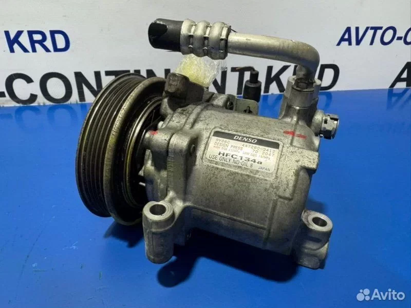 Компрессор кондиционера Suzuki Alto HA36V R06A - миниатюра 8