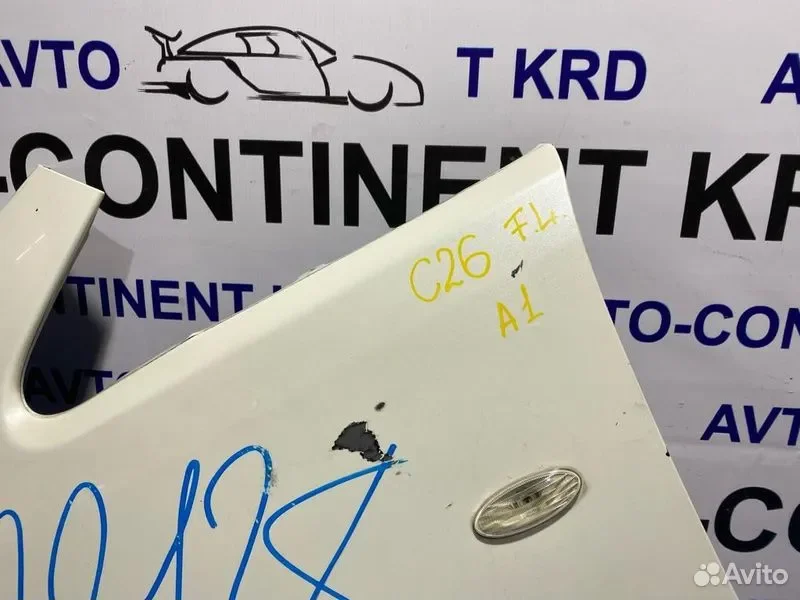 Крыло переднее левое Nissan Serena FC26 MR20 - миниатюра 5