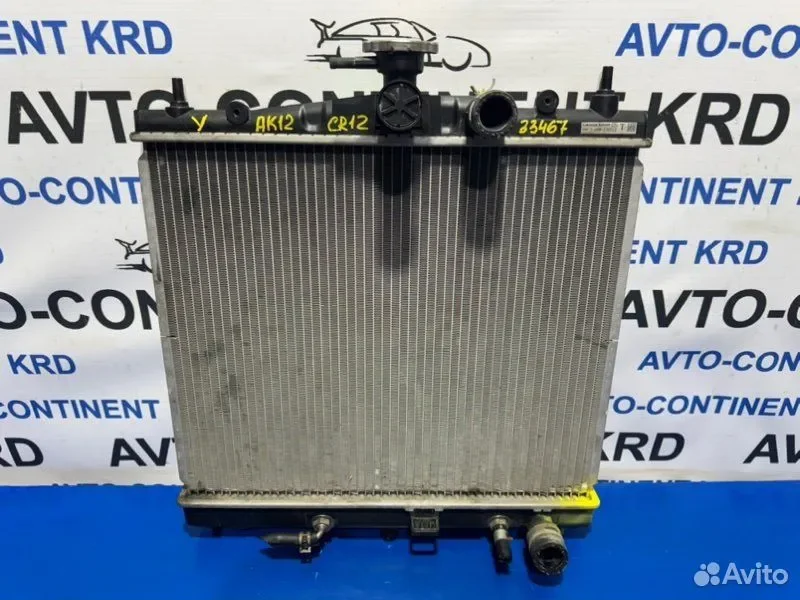 Радиатор основной Nissan March AK12 CR12 - миниатюра 2