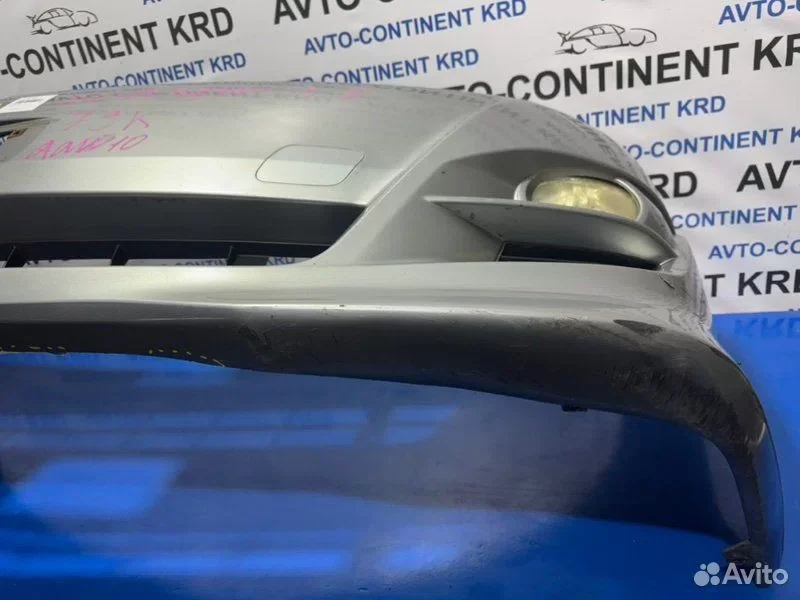 Бампер передний Toyota Alphard ANH10 2AZ - миниатюра 4