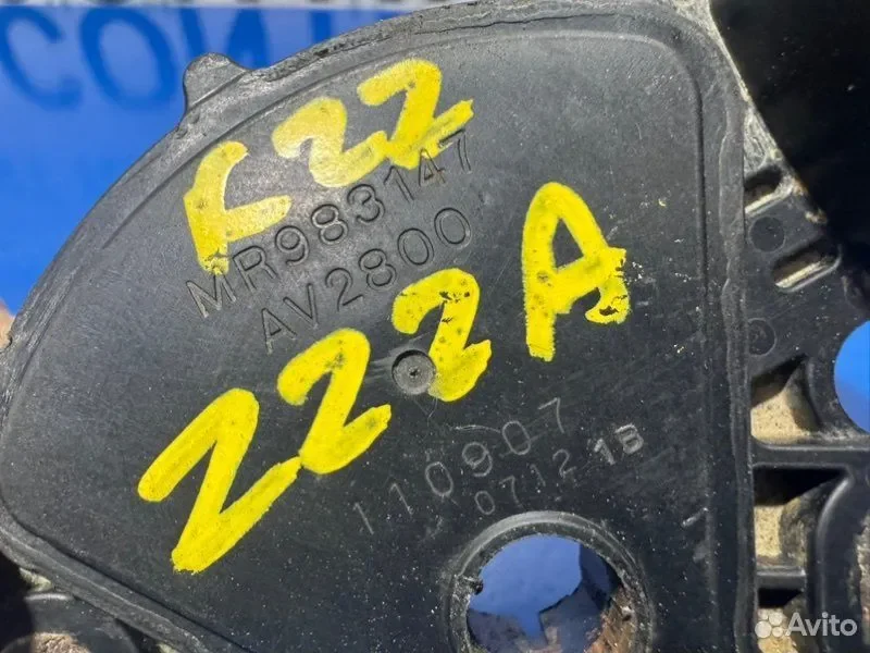 Датчик селектора АКПП Mitsubishi Colt Z22A 4A90 - миниатюра 4