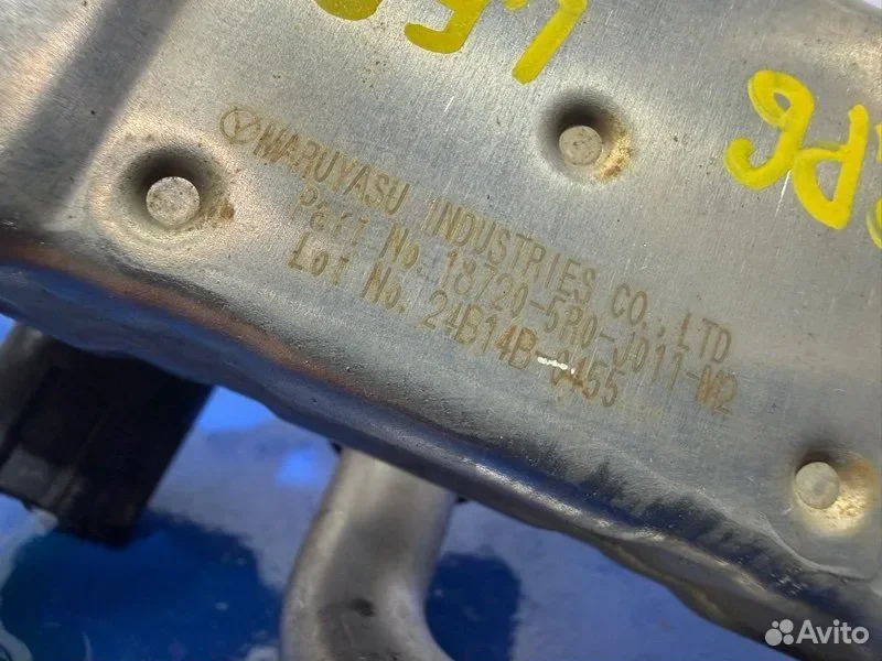 Охладитель EGR Honda FIT GP6 LEB - миниатюра 5