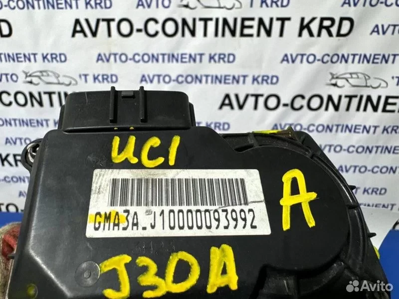Дроссельная заслонка Honda Inspire UC1 J30A - миниатюра 7