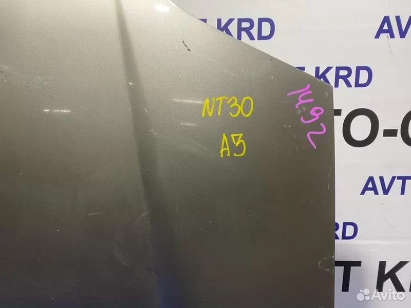 Капот Nissan X-Trail NT30 QR20 - миниатюра 6
