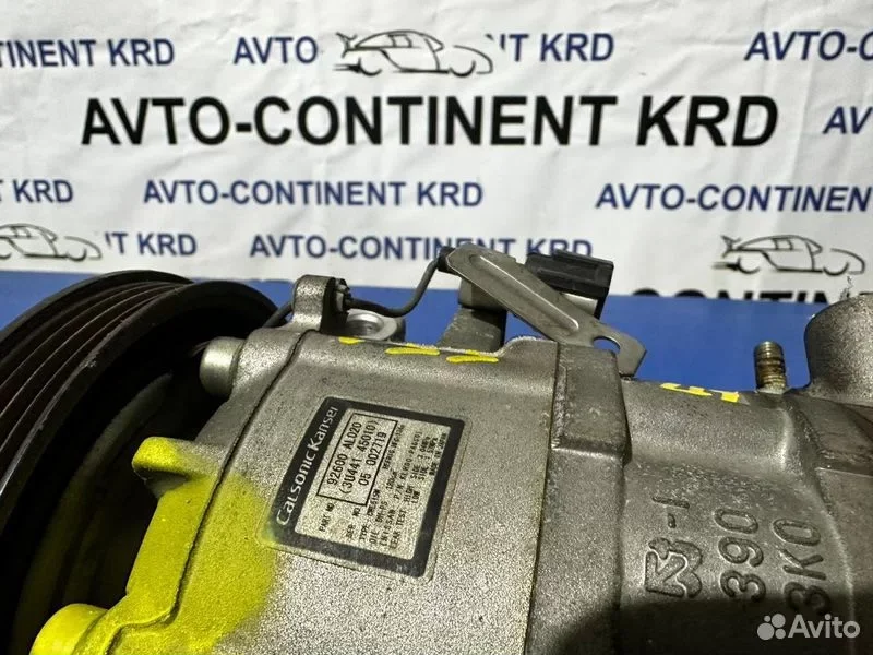 Компрессор кондиционера Nissan Skyline V35 VQ25DD - миниатюра 6