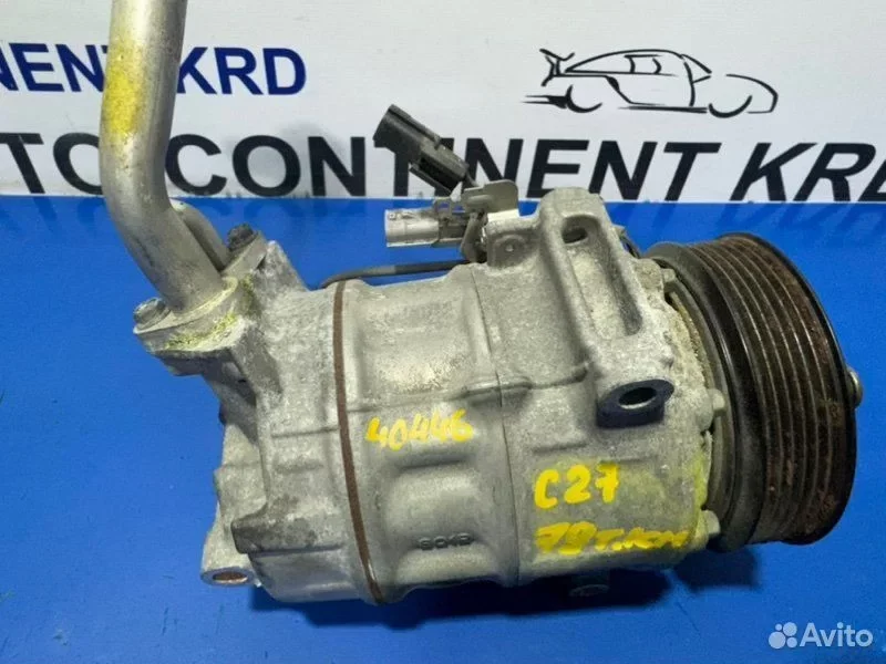 Компрессор кондиционера Nissan Serena C27 MR20DD - миниатюра 3