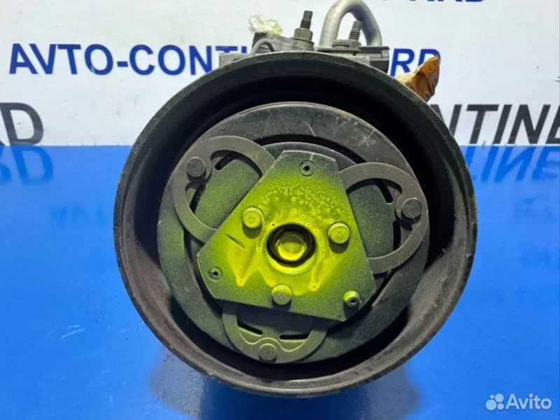 Компрессор кондиционера Nissan March AK12 CR12 - миниатюра 6