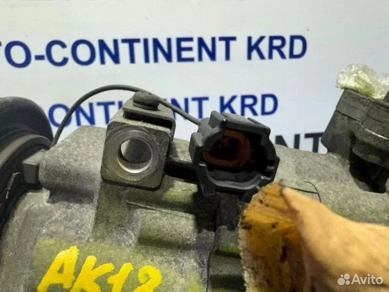 Компрессор кондиционера Nissan March AK12 CR12 - миниатюра 8