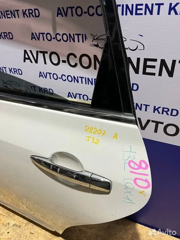 Дверь задняя левая Nissan Teana J32 VQ25 - миниатюра 7