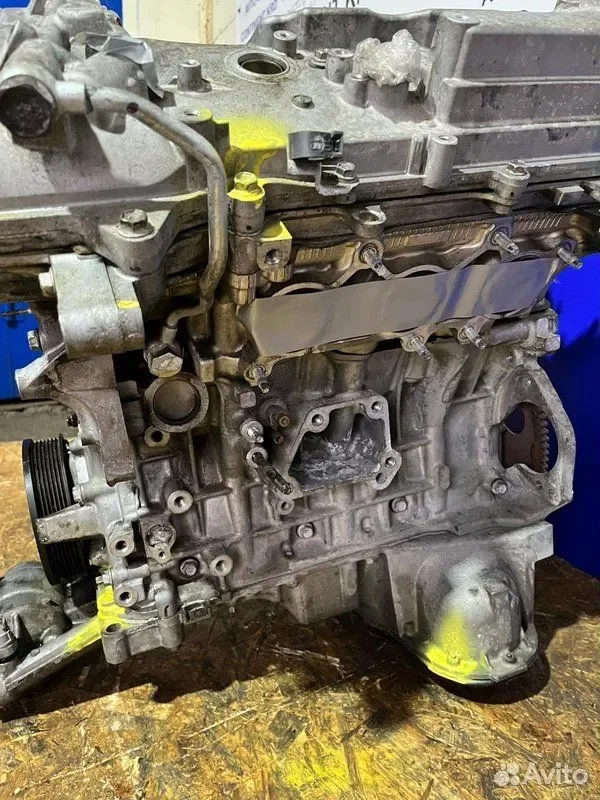 Двигатель Toyota Mark X GRX120 4GR - миниатюра 7