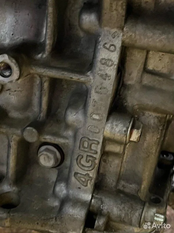 Двигатель Toyota Mark X GRX120 4GR - миниатюра 8