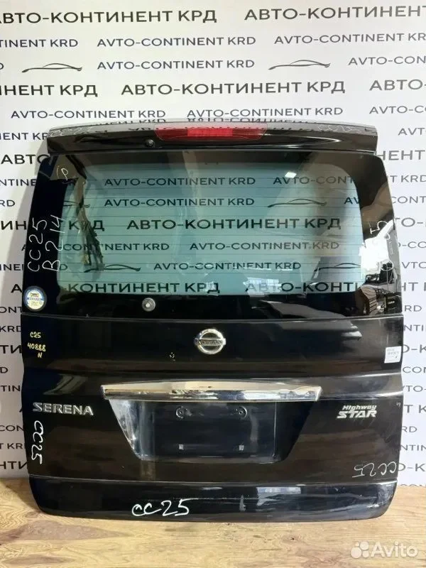 Дверь 5-я Nissan Serena CC25 MR20 - изображение 1