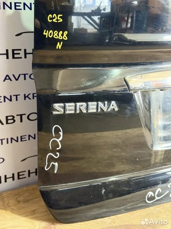 Дверь 5-я Nissan Serena CC25 MR20 - миниатюра 2