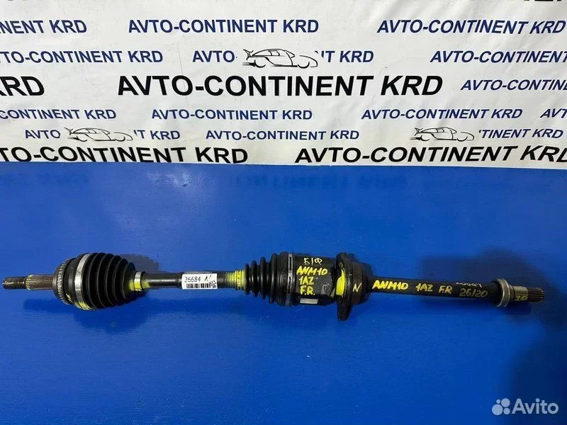 Привод передний правый Toyota Isis ANM10 1AZ - изображение 1