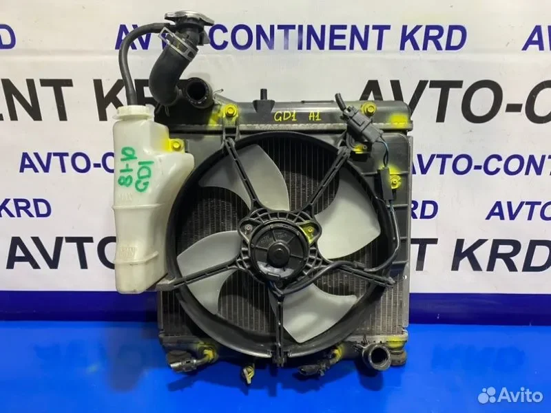 Радиатор основной Honda Fit GD1 L13A - миниатюра 2