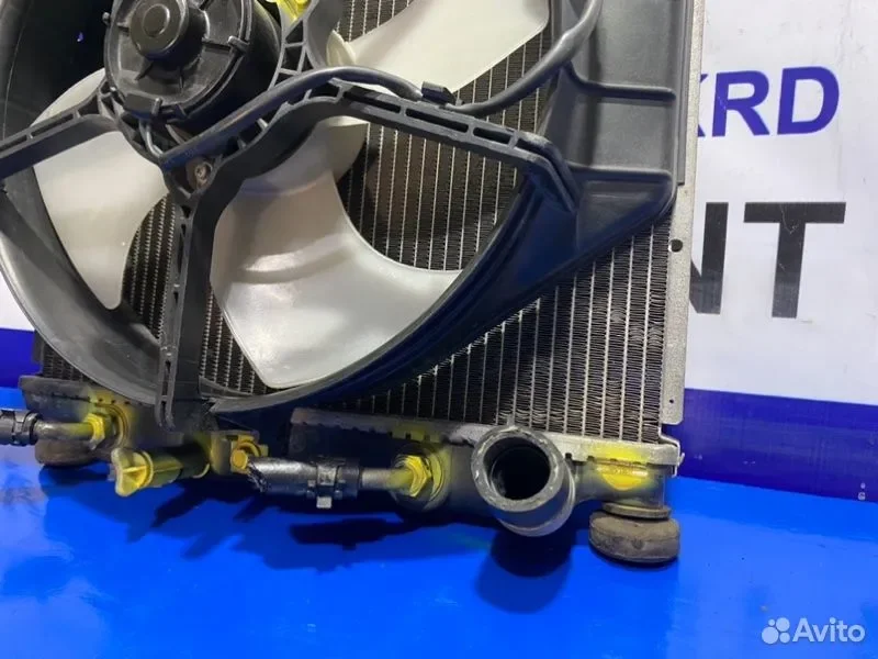 Радиатор основной Honda Fit GD1 L13A - миниатюра 3