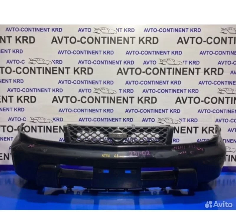 Бампер передний Nissan X-Trail NT30 QR20 - изображение 1