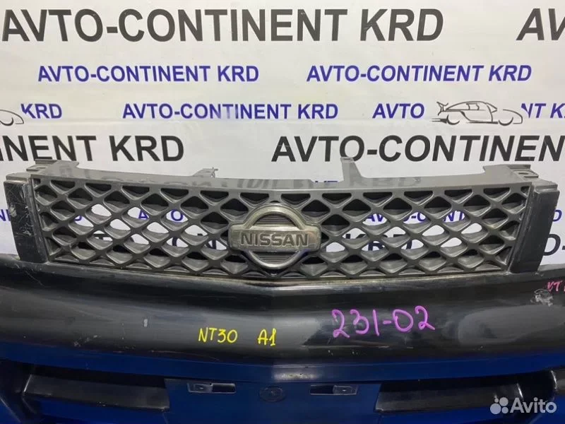 Бампер передний Nissan X-Trail NT30 QR20 - миниатюра 3