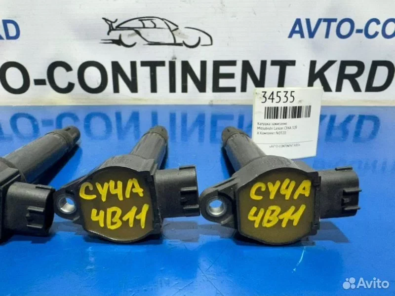 Катушка зажигания Mitsubishi Lancer CY4A 4B11 - миниатюра 3