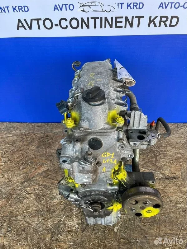 Двигатель Honda Fit GD1 L13A - миниатюра 2