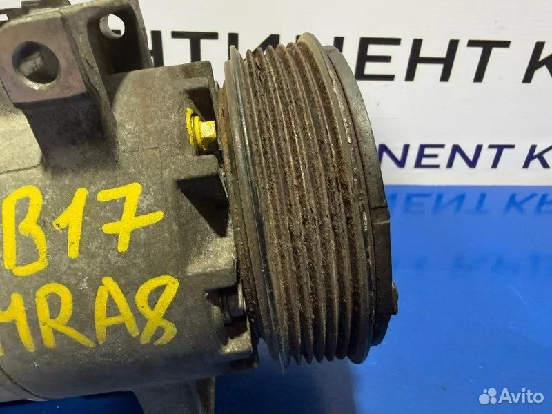 Компрессор кондиционера Nissan Sylphy TB17 MRA8 - миниатюра 2