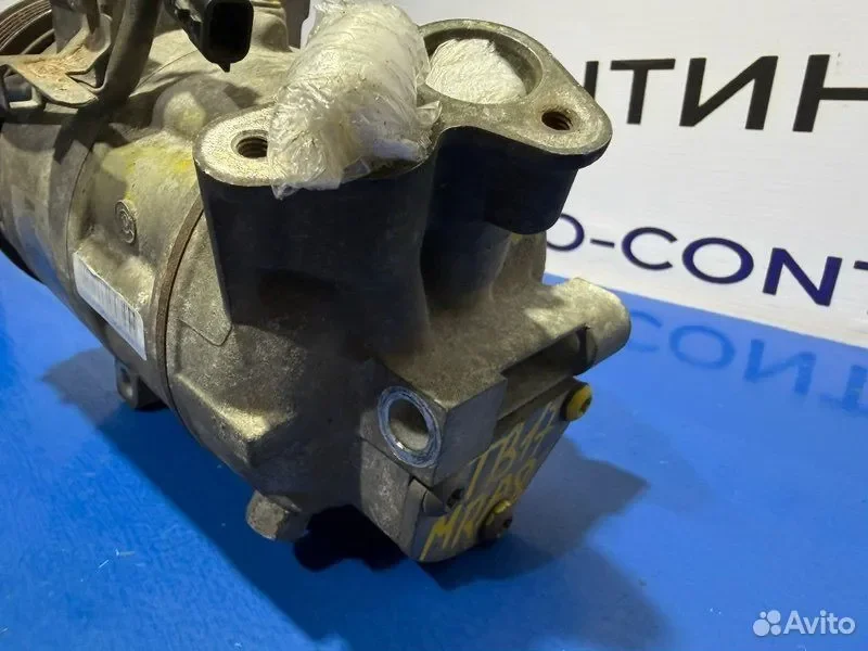 Компрессор кондиционера Nissan Sylphy TB17 MRA8 - миниатюра 6