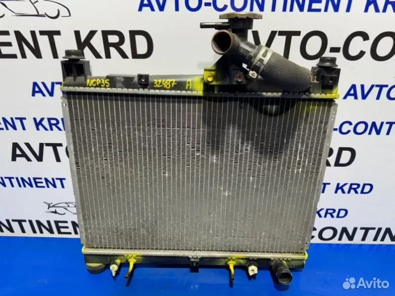 Радиатор основной Toyota BB NCP35 1NZ - миниатюра 2