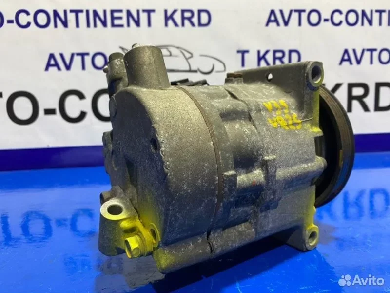 Компрессор кондиционера Nissan Skyline V35 VQ25 - миниатюра 5