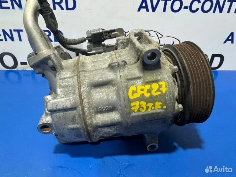 Компрессор кондиционера Nissan Serena GFC27 MR20DD - миниатюра 3