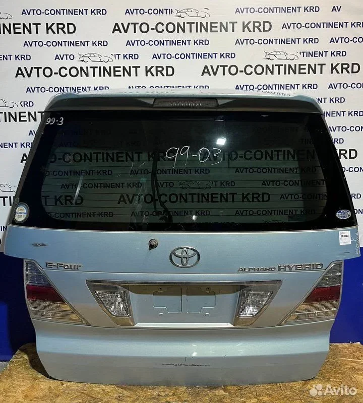 Дверь 5-я Toyota Vellfire ATH20 2AZ - изображение 1