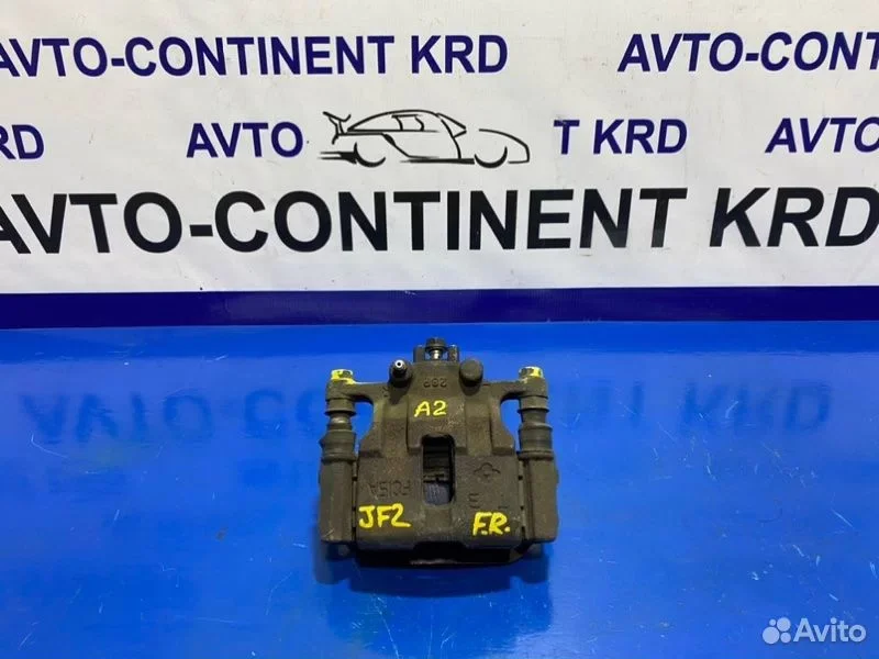 Суппорт тормозной передний правый Honda N-BOX JF2 - миниатюра 2