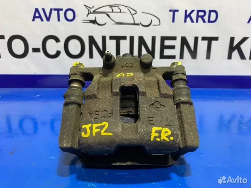 Суппорт тормозной передний правый Honda N-BOX JF2 - миниатюра 3
