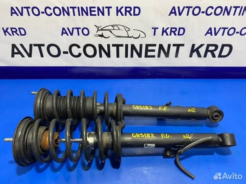 Стойка передняя Toyota Crown GRS182 3GR - миниатюра 2