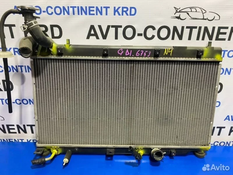 Радиатор основной Honda Fit GD1 L13A - миниатюра 2