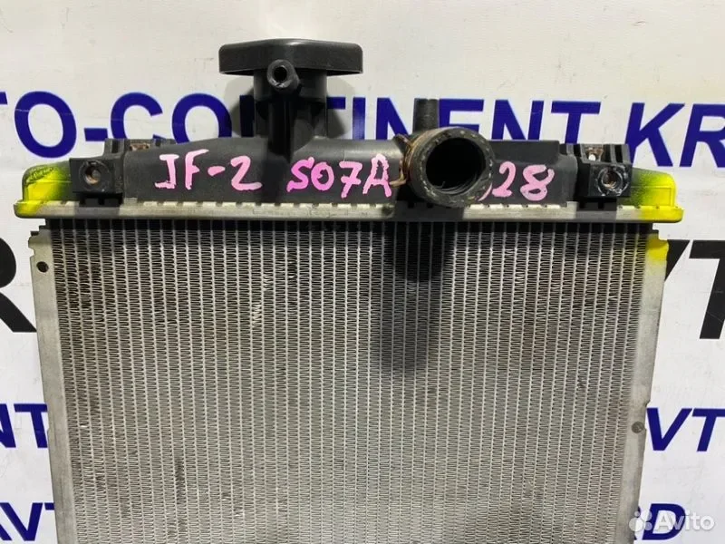 Радиатор основной Honda N-BOX JF2 S07A - миниатюра 4