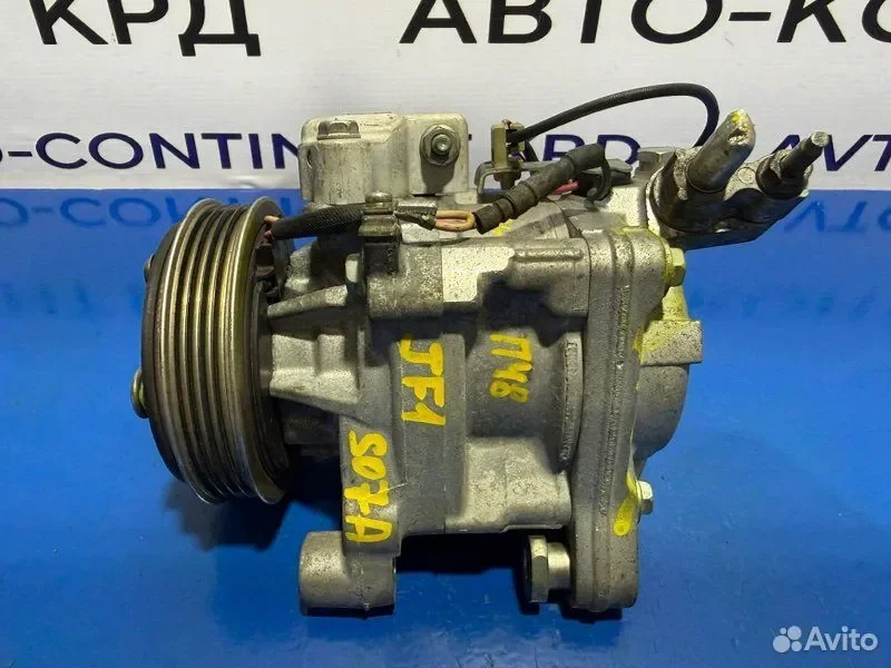 Компрессор кондиционера Honda N-BOX JF1 S07A - миниатюра 3