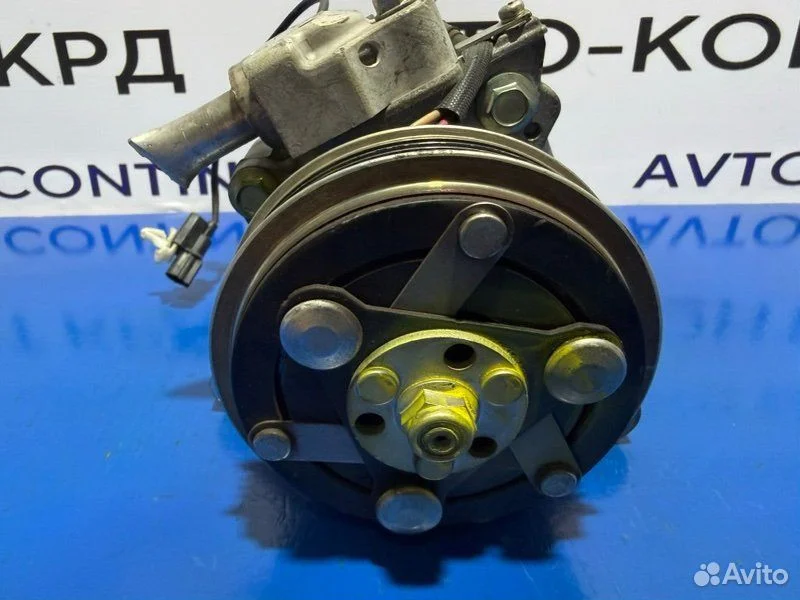 Компрессор кондиционера Honda N-BOX JF1 S07A - миниатюра 5