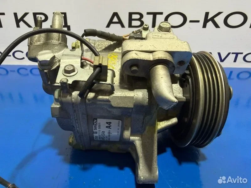 Компрессор кондиционера Honda N-BOX JF1 S07A - миниатюра 6