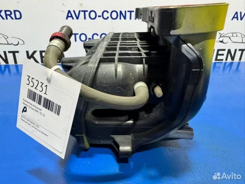 Коллектор впускной Honda Stream RN1 D17A - миниатюра 4