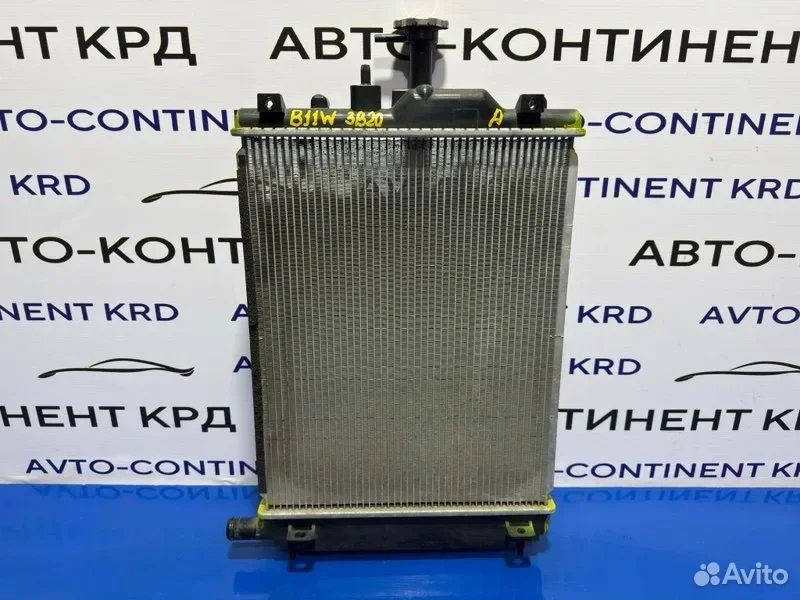 Радиатор основной Mitsubishi eK-Wagon B11W 3B20 - миниатюра 7