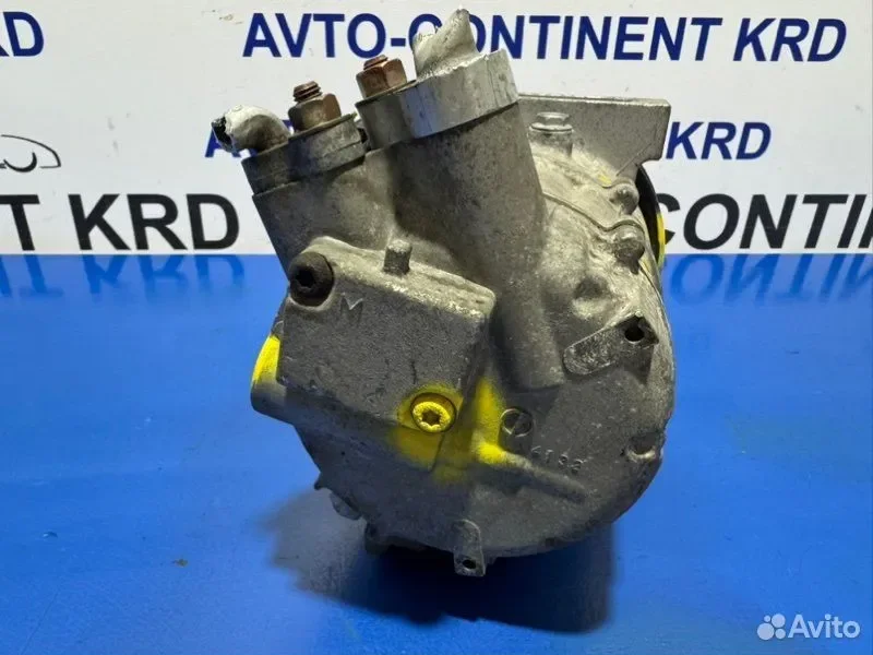 Компрессор кондиционера Nissan Fuga Y50 VQ25 - миниатюра 6