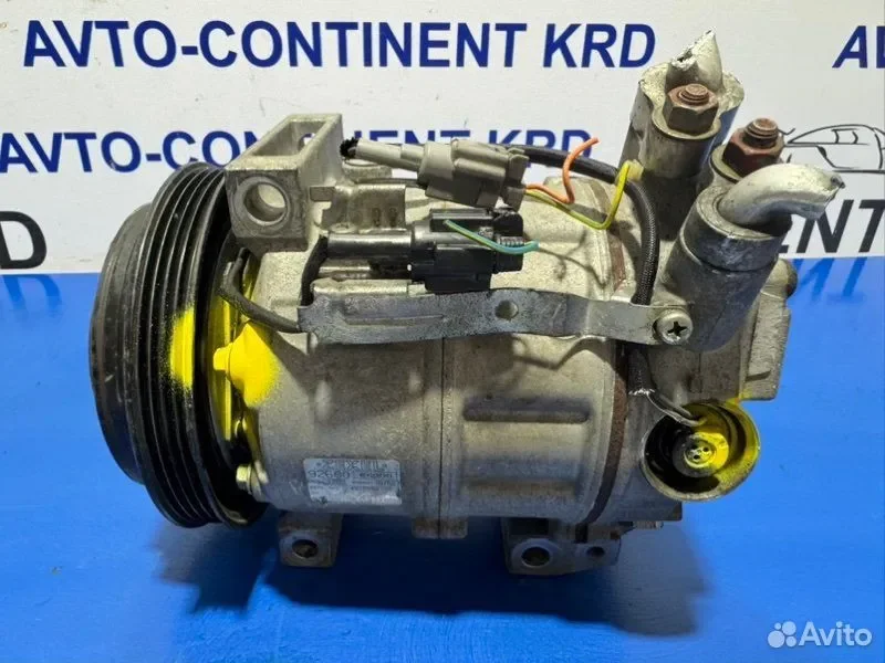 Компрессор кондиционера Nissan Fuga Y50 VQ25 - миниатюра 7