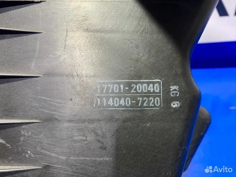 Корпус воздушного фильтра Toyota Alphard MNH10 1MZ - миниатюра 5